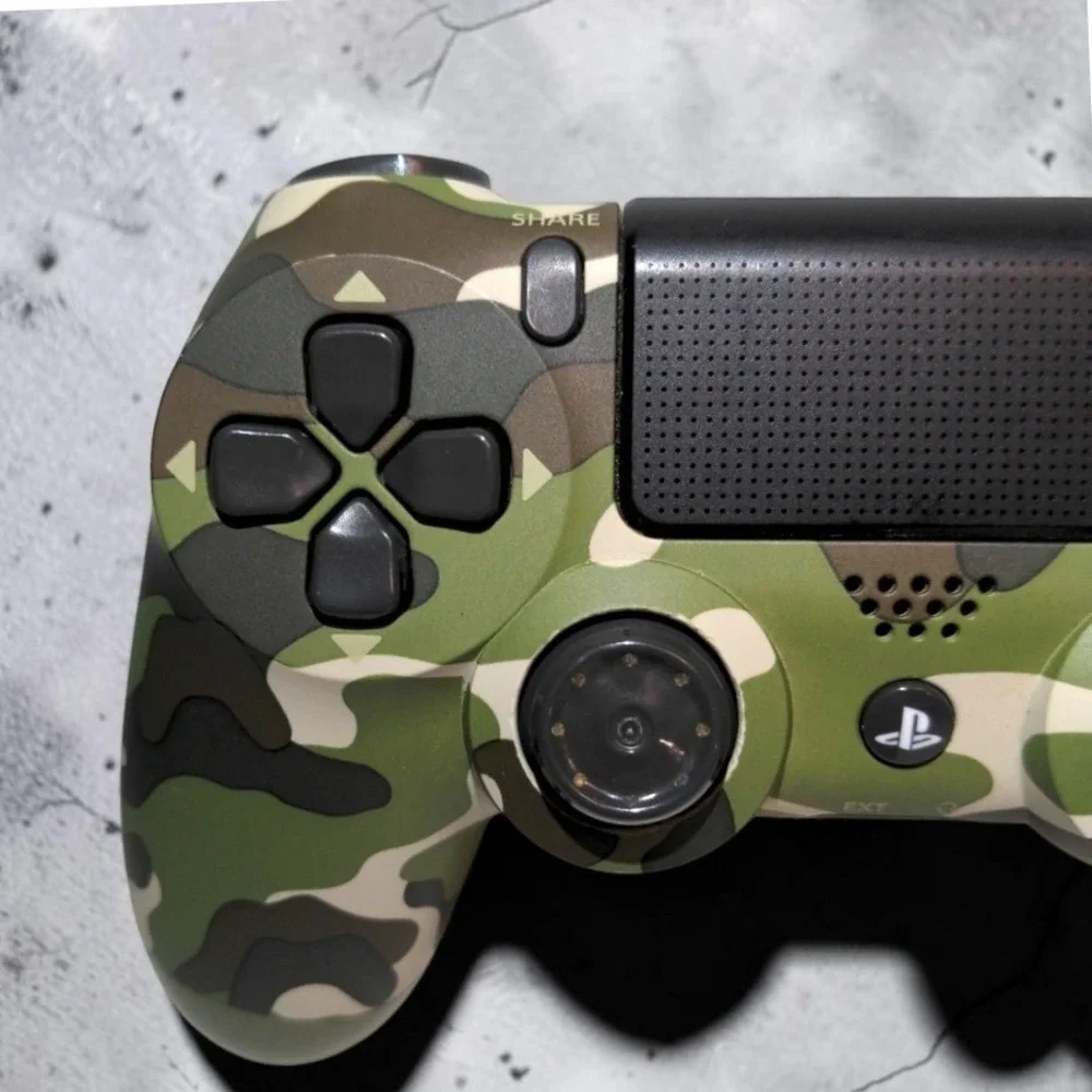 Sony PlayStation 4 PS4 DualShock Wireless Controller Green Camo CUH-ZCT2U Works